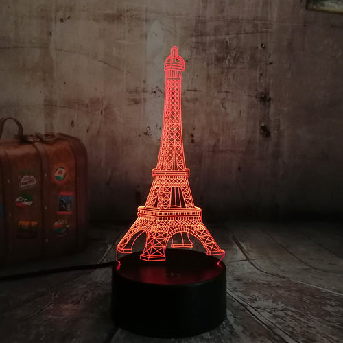 France PARIS Eiffel Tower3D  Light