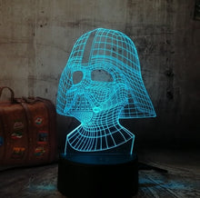 Load image into Gallery viewer, Star War 3D Led