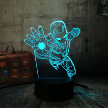 Load image into Gallery viewer, Iron Man 3D LED Light