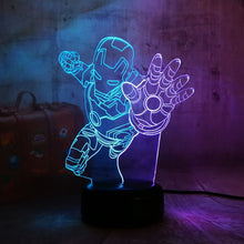 Load image into Gallery viewer, Iron Man 3D LED Light