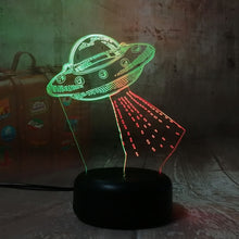 Load image into Gallery viewer, UFO  3D LED Light