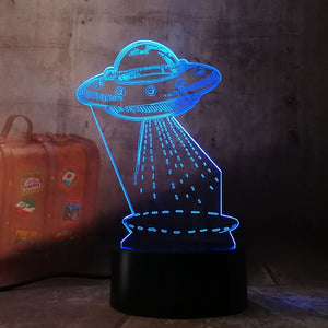 UFO  3D LED Light