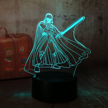 Load image into Gallery viewer, Star Wars 3D LED