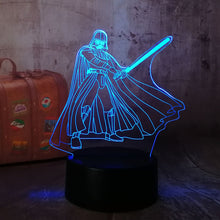 Load image into Gallery viewer, Star Wars 3D LED