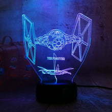 Load image into Gallery viewer, LED 3D Light Star War