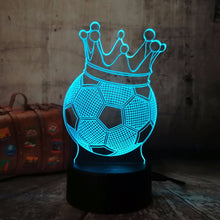 Load image into Gallery viewer, 3D  LED  Light Football