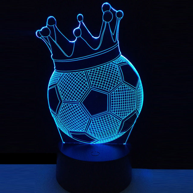 3D  LED  Light Football