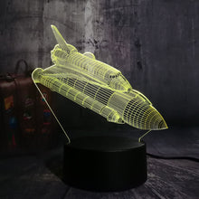 Load image into Gallery viewer, SPACESHIP 3D LED Light