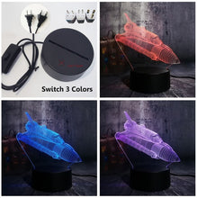 Load image into Gallery viewer, SPACESHIP 3D LED Light