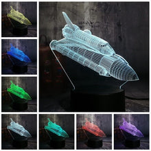 Load image into Gallery viewer, SPACESHIP 3D LED Light