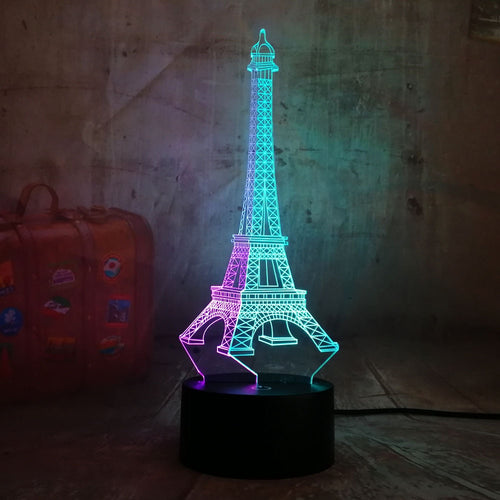 Eiffel Tower 3D LED