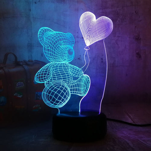 Girlfriend Gift 3D LED Lihgt