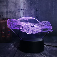 Load image into Gallery viewer, Ferrari Car 3D LED  Light