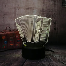 Load image into Gallery viewer, 3D Lamp Accordion  LED Table Light