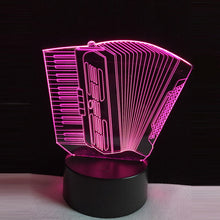 Load image into Gallery viewer, 3D Lamp Accordion  LED Table Light