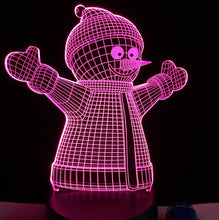 Load image into Gallery viewer, SNOWMAN 3D LED LİGHT