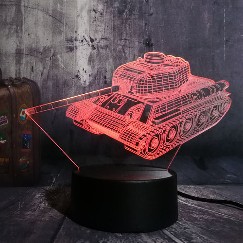 3D Tank LED  Light