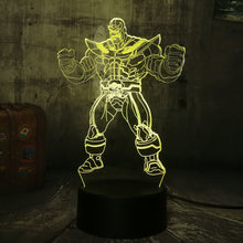 Load image into Gallery viewer, Big Villain Thanos 3D LED