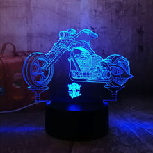 Load image into Gallery viewer, Motorcycle 3D LED Light