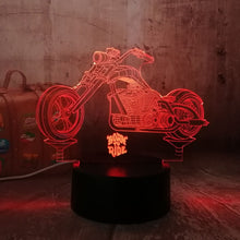 Load image into Gallery viewer, Motorcycle 3D LED Light