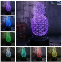 Load image into Gallery viewer, 3D  Ananas LED Light