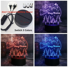 Load image into Gallery viewer, 3D LED Lighting Sledding