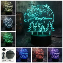Load image into Gallery viewer, 3D LED Lighting Sledding