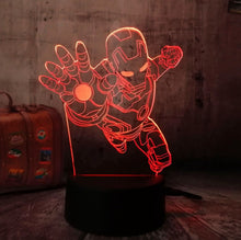 Load image into Gallery viewer, Iron Man 3D LED Light