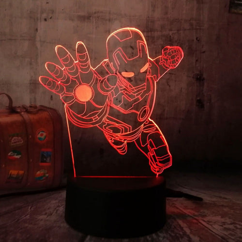 Iron Man 3D LED Light