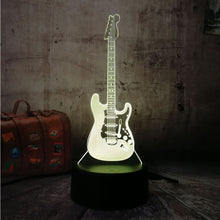 Load image into Gallery viewer, Electric Music Bass  3D LED Model Light