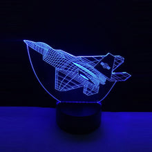 Load image into Gallery viewer, 3D Aircraft  LED Light