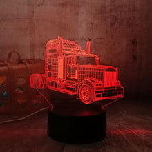 Load image into Gallery viewer, Transformers Autobots Optimus Prime  3D LED