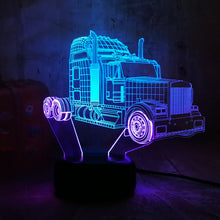 Load image into Gallery viewer, Transformers Autobots Optimus Prime  3D LED