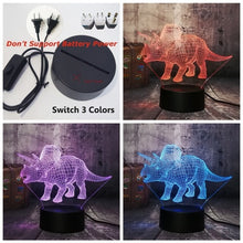 Load image into Gallery viewer, Dinosaur 3D LED  Light