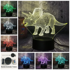 Dinosaur 3D LED  Light