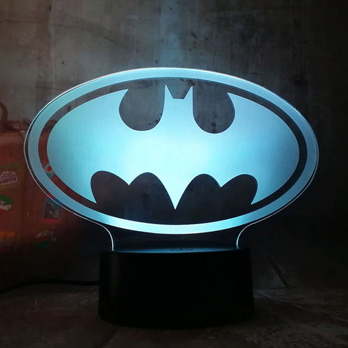 3D LED Batmanl Light