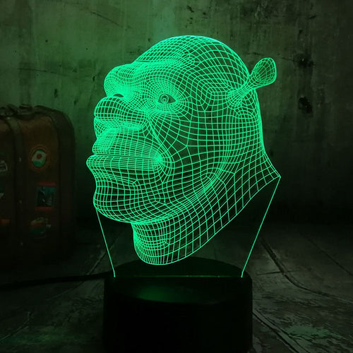Shrek  LED 3D