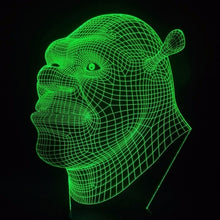 Load image into Gallery viewer, Shrek  LED 3D