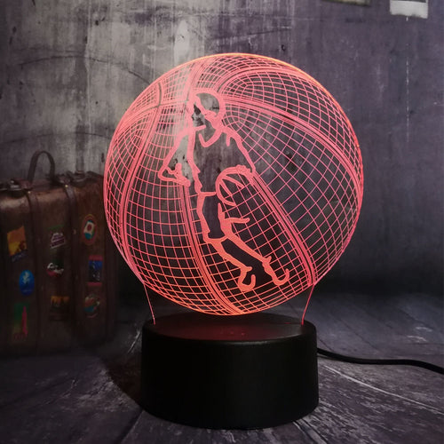 3D LED Basketball