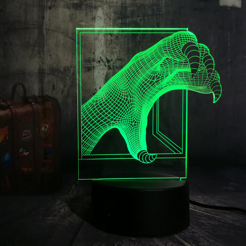 Animal Beast Paw 3D LED  Light