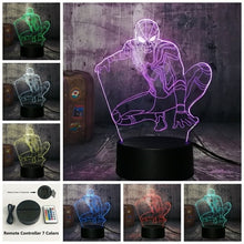 Load image into Gallery viewer, Spiderman Light LED
