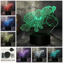 Load image into Gallery viewer, Spiderman 3D LED