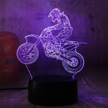 Load image into Gallery viewer, 3D  Motorcycle  Light LED