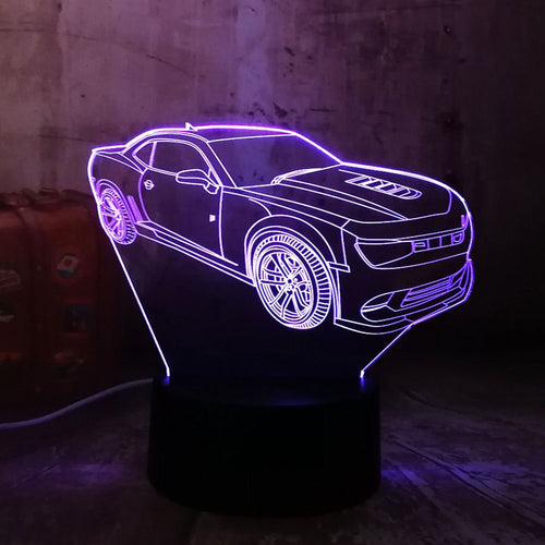 3D Car LED  Light