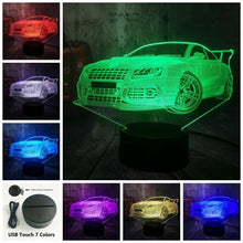 Load image into Gallery viewer, Car Light 3D LED