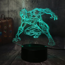 Load image into Gallery viewer, Black Panther Cool 3D LED