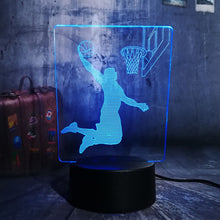 Load image into Gallery viewer, Basketball 3D LED Light