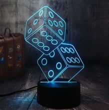 Load image into Gallery viewer, Poker  3D  Light LED