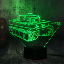 Load image into Gallery viewer, Tank  3D LED  Light