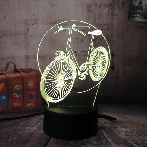 LED 3D Light Bicycle